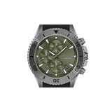 Buy Shop Hugo Boss Admiral Green Dial Black Silicon Rubber Strap Watch for Men - 1513967 USA Online