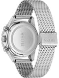 Buy Shop Hugo Boss Admiral Green Dial Silver Mesh Bracelet Watch for Men - 1513905 USA Online