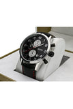 Buy Shop Hugo Boss Aeroliner Black Dial Black Leather Strap Watch for Men - 1512631 USA Online
