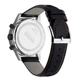 Buy Shop Hugo Boss Aeroliner Black Dial Black Leather Strap Watch for Men - 1512631 USA Online