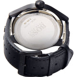 Buy Shop Hugo Boss Aeroliner Black Dial Black Leather Strap Watch For Men - 1513083 USA Online