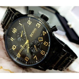 Buy Shop Hugo Boss Aeroliner Black Dial Black Steel Strap Watch for Men - 1513275 USA Online