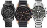 Buy Shop Hugo Boss Aeroliner Black Dial Silver Steel Strap Watch for Men - 1513181 USA Online