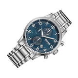Buy Shop Hugo Boss Aeroliner Blue Dial Silver Steel Strap Watch for Men - 1513183 USA Online