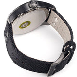 Buy Shop Hugo Boss Aeroliner Chronograph Black Dial Black Leather Strap Watch For Men - 1513086 USA Online