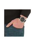 Buy Shop Hugo Boss Aeroliner Chronograph Quartz Black Dial Black Leather Strap Watch For Men - HB1512448 USA Online