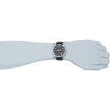 Buy Shop Hugo Boss Aeroliner Chronograph Quartz Black Dial Black Leather Strap Watch For Men - HB1512448 USA Online