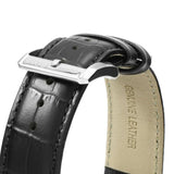 Buy Shop Hugo Boss Aeroliner Chronograph Quartz Black Dial Black Leather Strap Watch For Men - HB1512448 USA Online