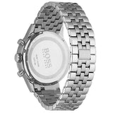 Buy Shop Hugo Boss Aeroliner Chronograph Quartz Black Dial Silver Steel Strap Watch For Men - HB1512446 USA Online