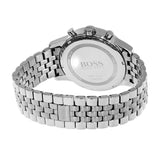 Buy Shop Hugo Boss Aeroliner Chronograph Quartz Black Dial Silver Steel Strap Watch For Men - HB1512446 USA Online