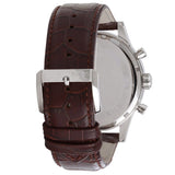 Buy Shop Hugo Boss Aeroliner Chronograph Quartz Grey Dial Brown Leather Strap Watch For Men - HB1512570 USA Online