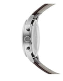 Buy Shop Hugo Boss Aeroliner Chronograph Quartz Grey Dial Brown Leather Strap Watch For Men - HB1512570 USA Online