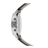 Buy Shop Hugo Boss Aeroliner Chronograph Quartz Grey Dial Brown Leather Strap Watch For Men - HB1512570 USA Online