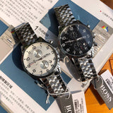 Buy Shop Hugo Boss Aeroliner Chronograph Quartz White Dial Silver Steel Strap Watch For Men - HB1512445 USA Online