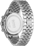 Buy Shop Hugo Boss Aeroliner Chronograph Quartz White Dial Silver Steel Strap Watch For Men - HB1512445 USA Online