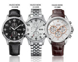 Buy Shop Hugo Boss Aeroliner Chronograph White Dial Silver Steel Strap Watch For Men - 1512445 USA Online