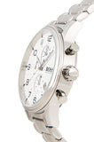 Buy Shop Hugo Boss Aeroliner Chronograph White Dial Silver Steel Strap Watch for Men - 1513182 USA Online