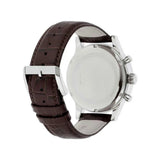 Buy Shop Hugo Boss Aeroliner Chronoraph White Dial Brown Leather Strap Watch For Men - 1512447 USA Online