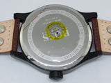 Buy Shop Hugo Boss Aeroliner Maxx Black Dial Brown Leather Strap Watch For Men - 1513079 USA Online