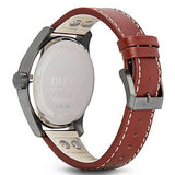 Buy Shop Hugo Boss Aeroliner Maxx Black Dial Brown Leather Strap Watch For Men - 1513079 USA Online