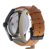 Buy Shop Hugo Boss Aeroliner Maxx Chronograph Black Dial Brown Leather Strap Watch For Men - HB1513082 USA Online
