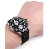Buy Shop Hugo Boss Aeroliner Maxx Quartz Black Dial Black Nylon Strap Watch For Men - HB1513086 USA Online