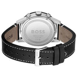 Buy Shop Hugo Boss Allure Black Dial Black Leather Strap Watch for Men - 1513920 USA Online