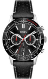 Buy Shop Hugo Boss Allure Black Dial Black Leather Strap Watch for Men - 1513920 USA Online