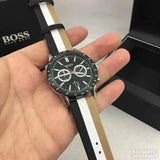 Buy Shop Hugo Boss Allure Chronograph Black Dial Multicolor Nylon Strap Watch for Men - 1513963 USA Online