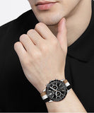Buy Shop Hugo Boss Allure Chronograph Black Dial Multicolor Nylon Strap Watch for Men - 1513963 USA Online