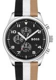 Buy Shop Hugo Boss Allure Chronograph Black Dial Multicolor Nylon Strap Watch for Men - 1513963 USA Online