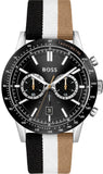 Buy Shop Hugo Boss Allure Chronograph Black Dial Multicolor Nylon Strap Watch for Men - 1513963 USA Online