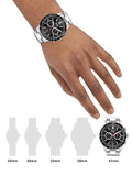 Buy Shop Hugo Boss Allure Chronograph Black Dial Silver Steel Strap Watch for Men - 1513922 USA Online