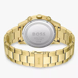 Buy Shop Hugo Boss Allure Chronograph Green Dial Gold Steel Strap Watch for Men - 1513923 USA Online