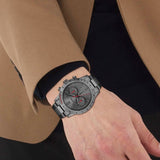 Buy Shop Hugo Boss Allure Chronograph Grey Dial Grey Steel Strap Watch for Men - 1513924 USA Online