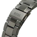 Buy Shop Hugo Boss Allure Chronograph Grey Dial Grey Steel Strap Watch for Men - 1513924 USA Online