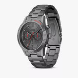 Buy Shop Hugo Boss Allure Chronograph Grey Dial Grey Steel Strap Watch for Men - 1513924 USA Online