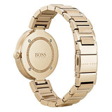 Buy Shop Hugo Boss Allusion Gold Dial Gold Steel Strap Watch for Women - 1502415 USA Online