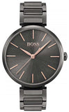 Buy Shop Hugo Boss Allusion Quartz Grey Dial Grey Steel Strap Watch For Men - 1502416 USA Online