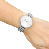 Buy Shop Hugo Boss Allusion Quartz Silver Dial Silver Steel Strap Watch For Women - 1502414 USA Online