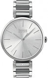 Buy Shop Hugo Boss Allusion Quartz Silver Dial Silver Steel Strap Watch For Women - 1502414 USA Online