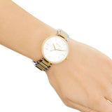 Buy Shop Hugo Boss Allusion Quartz Silver Dial Two Tone Steel Strap Watch For Women - 1502417 USA Online