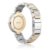 Buy Shop Hugo Boss Allusion Quartz Silver Dial Two Tone Steel Strap Watch For Women - 1502417 USA Online