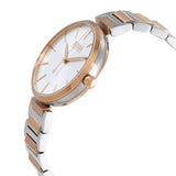 Buy Shop Hugo Boss Allusion Quartz Silver Dial Two Tone Steel Strap Watch For Women - 1502417 USA Online