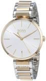 Buy Shop Hugo Boss Allusion Quartz Silver Dial Two Tone Steel Strap Watch For Women - 1502417 USA Online