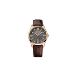 Buy Shop Hugo Boss Ambassador Grey Dial Brown Leather Strap Watch for Men - 1513387 USA Online