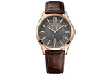 Buy Shop Hugo Boss Ambassador Grey Dial Brown Leather Strap Watch for Men - 1513387 USA Online