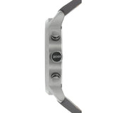 Buy Shop Hugo Boss Architectural Grey Dial Grey Leather Strap Watch for Men - 1513570 USA Online