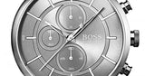 Buy Shop Hugo Boss Architectural Grey Dial Grey Leather Strap Watch for Men - 1513570 USA Online