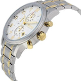 Buy Shop Hugo Boss Areoliner Chronograph White Dial Two Tone Steel Strap Watch for Men - 1513236 USA Online